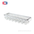 Fridge Organization Bins 14 Eggs Tray Holder with Lid & Handles Supplier